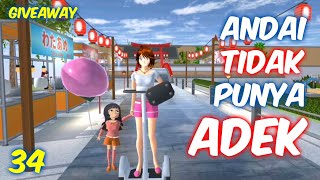 Download lagu Sakura Drama If I Didn't Have a Little Brother Part 34 | Sakura School Simulator Indonesia | SSS ... mp3