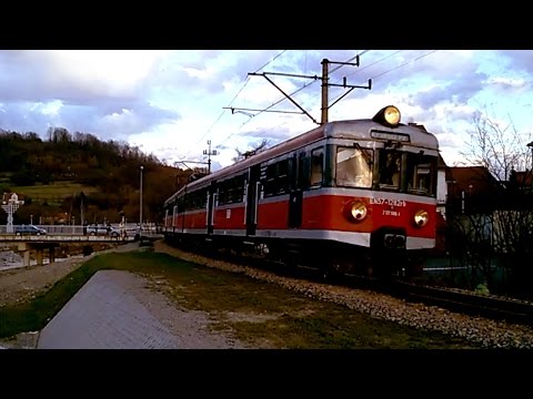 EN57-1282 REGIO "Rysy" relacji Zakopane - Kraków Płaszów 2xRP1