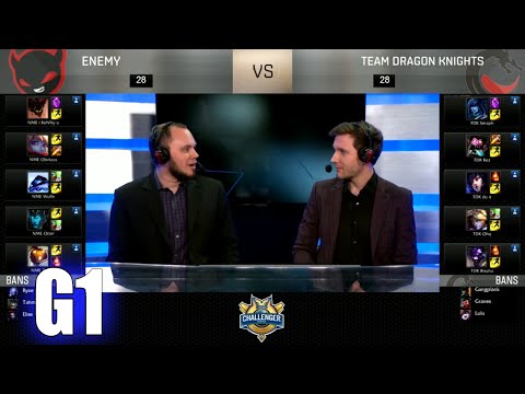 Enemy vs Team Dragon Knights Game 1 | Week 1 S6 NACS Spring 2016 | NME vs TDK G1 W1