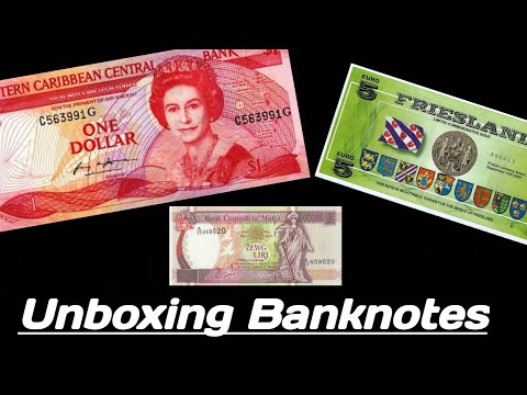 Unboxing World Banknotes || World Banknotes collection || World Currency Collection