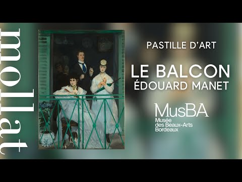 Pastille d'Art - Édouard Manet "Le Balcon"