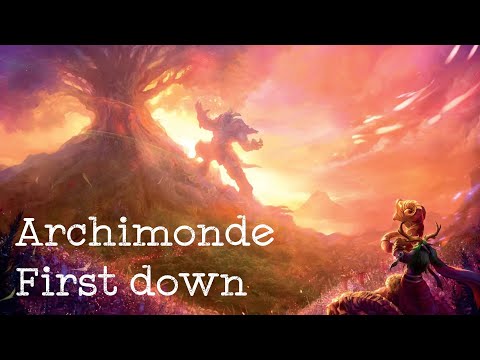 Archimonde First Down - WoW TBC - War Tank PoV