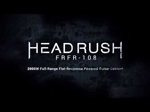 HeadRush FRFR-108  | 2000 WATT Full Range-Flat Response Powered Guitar Cabinet