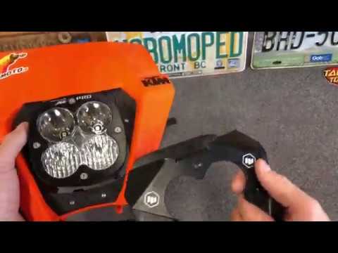 Moto Minded VS Baja Designs KTM Headlight Review