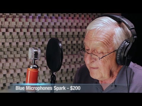 Blue Blackout Spark SL Large Diaphragm Condenser Microphone 2010s - Black image 4