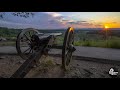 Sunset at little Round Top, Gettysburg National Military Park, PA, Civil War - Oliver Wendell Holmes
