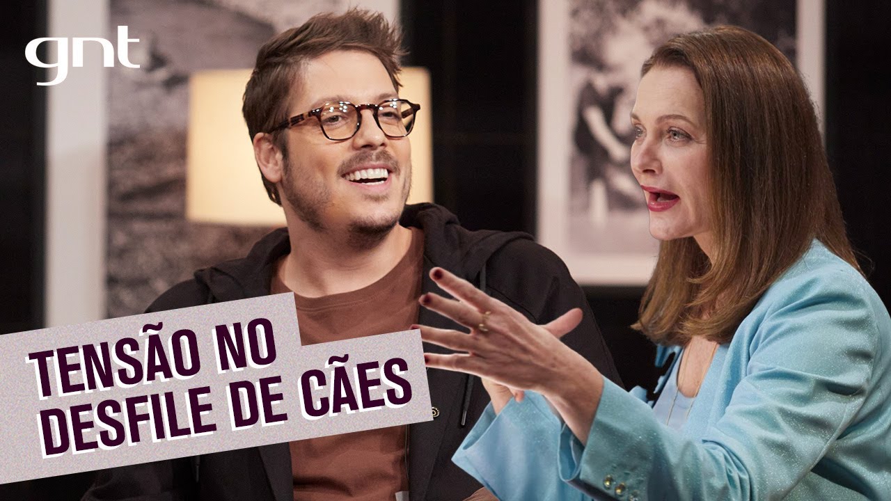 Alexandra Richter conta tensão em desfile de cães farejadores | Que História é essa, Porchat?