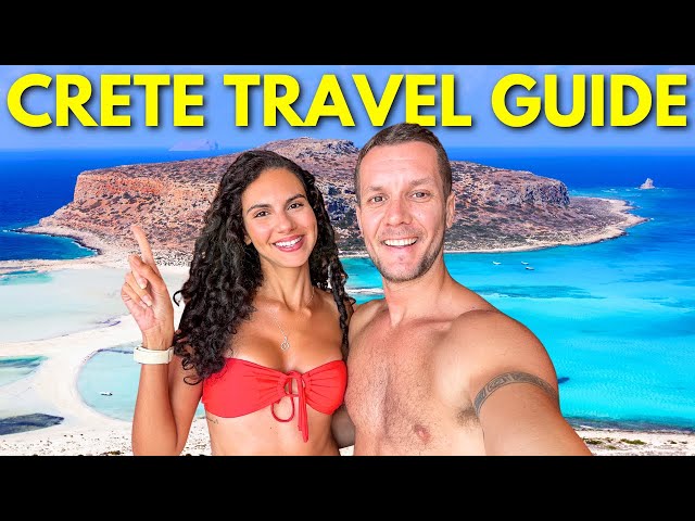 Travel vlog - CRETE TRAVEL GUIDE & COST 2025 🇬🇷 GREECE'S ULTIMATE ISLAND!