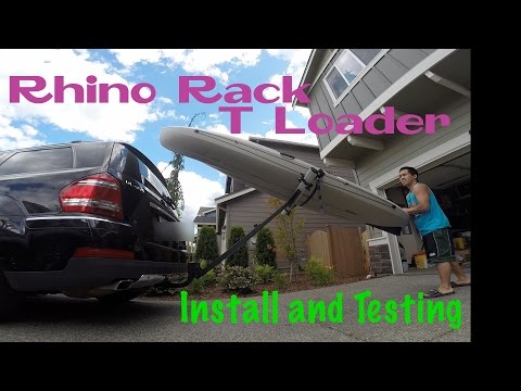 Rhino Rack T Loader - Install and testing