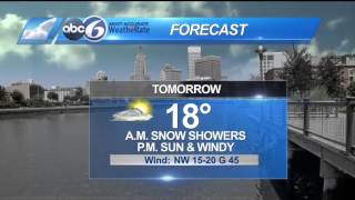 ABC6 Weather Update - February 12th, 7pm
