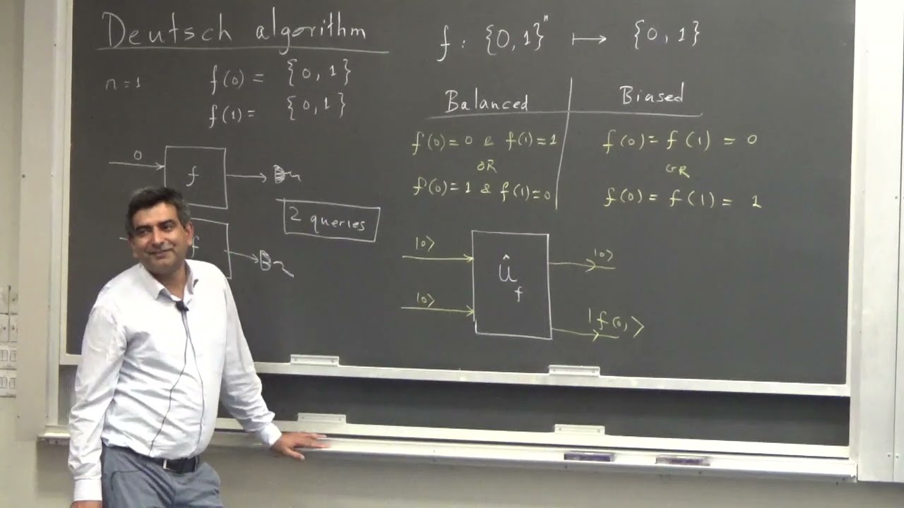 Lecture 7: Deutsch-Jozsa and Grover - Intro to Quantum Information Science and Technology(2023)