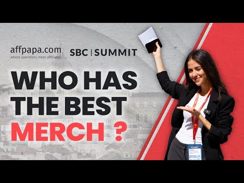 Best Merch at SBC Summit Lisbon? | AffPapa