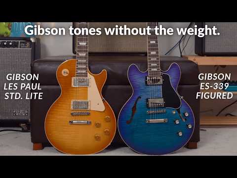 Comparing the Gibson Les Paul and Gibson ES-339