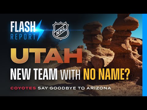 🚨 FLASH: NHL Adds Utah Team, Puts Coyotes On Hold