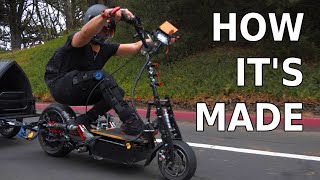 THE GOBLIN | An in-depth look at building a custom monster electric scooter