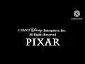 MMVII Disney Enterprises Inc All Rights Reserved PIXAR Logo