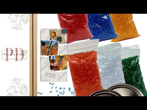 PD Schmelzgranulat Bastelset, Anleitung