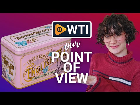 New English Teas Vintage Victorian Tea Tin with 40 Fine 1869 Blend English Teabags (Pink) - WTI product video review