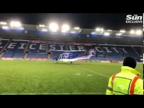Footage of Leicester City helicopter crash 360p