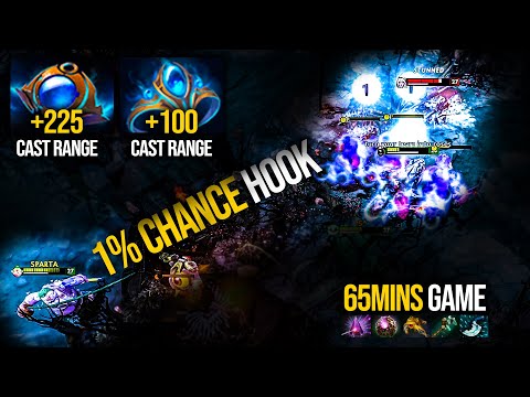 65MINS INTENSE GAME!!! PUDGE POS4 INSANE LONG RANGE HOOKS | Pudge Official