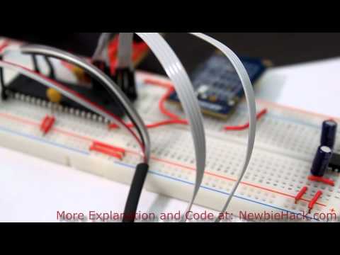 34. Arduino for Production!  AVR Atmega32 - Measuring the ADC Noise (ADC Noise Reduction Mode)