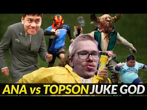 Topson Earthshaker vs Ana Pudge - Insane 1min Juke by ChadSon