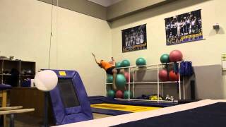Exercise ball trampoline tricks - Canon 7D 60p Test