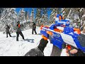 NERF Call Of Duty In Real Life Winter Battle
