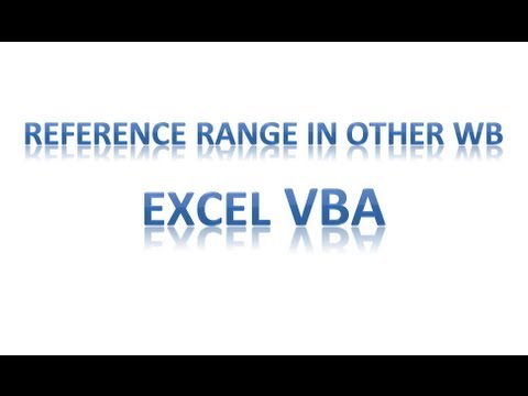Excel VBA Tips n Tricks 41 Referencing Named Range from Other Workbook Q n A