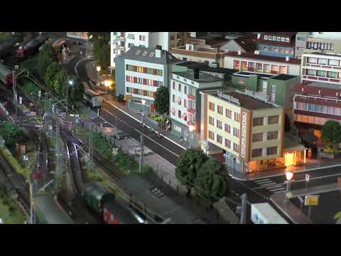 Short impression Model railroad, Korte impressie modelbaan, Kurzer Eindruck von der Modelleisenbahn
