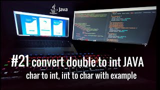 #21 java how to convert double to int, char to int, int to char with example.