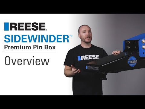 REESE® Sidewinder™ Pin Box - For Short Bed Pickups - 69220 - Direct Pin-Box Replacement