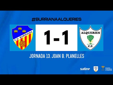 CD Burriana 1-1 Alqueries CF | Resumen J13 | Lliga Comunitat Nord