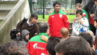Presentación ante la afición de Bielsa