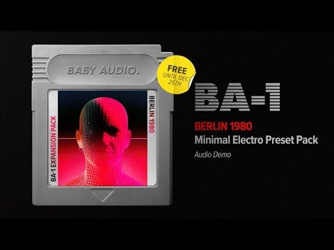 Free until December 25th - BA-1 Preset Pack: Berlin 1980 by Francis Preve - Audio Demo