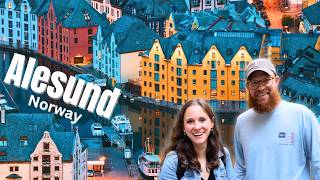 Exploring Alesund & the Aquarium on the NCL Prima