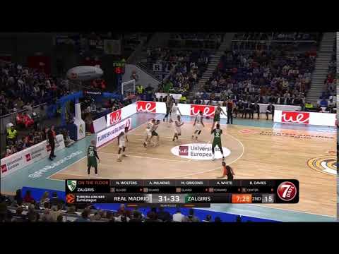 Jasikevicius ATO play: Horns High-Low (Real Madrid-Zalgiris)