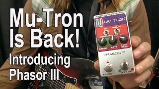 Video thumbnail for Mu-Tron Is Back! NAMM 2019 | MikesGigTV by mikesgigtv