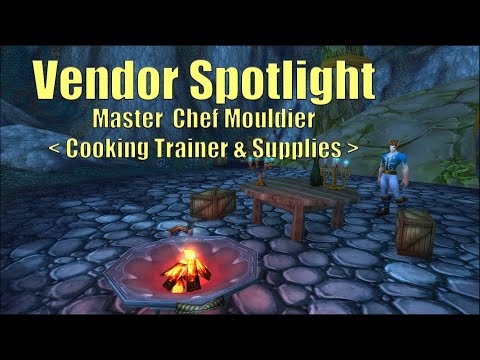 Make 500 Gold with Cooking Recipe from Master Chef Mouldier - Vendor Spotlight