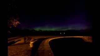 Northern lights. Latvia 07.10.2015