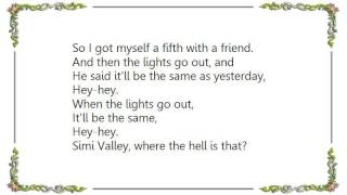Wall of Voodoo - When the Lights Go Out Lyrics
