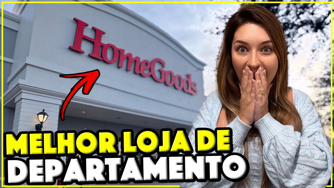 A MELHOR LOJA DE DEPARTAMENTO DE ORLANDO - TOUR NA HOMEGOODS