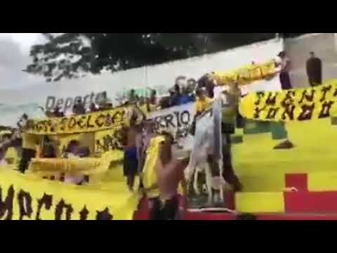 "DOMINIO AURINEGRO EN El  ALFONSO LOPEZ ALÍANZA PETROLERA" Barra: Dominio Aurinegro • Club: Alianza Petrolera