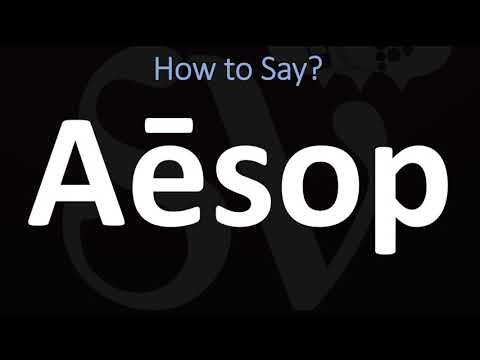 How to Pronounce Aesop? | Beauty Brand Name Pronunciation