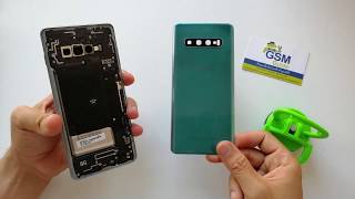 How to Remove the Samsung Galaxy S10 plus /  S10 / S10e Back Glass Cover 2019
