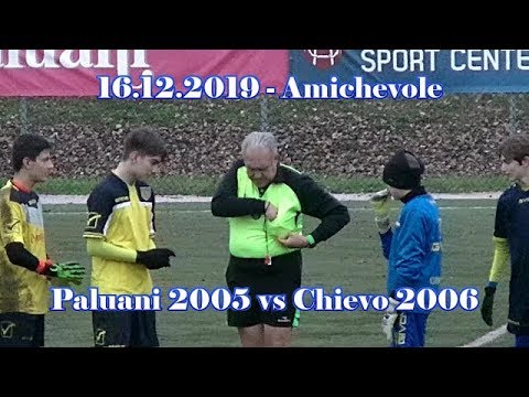 AMICHEVOLE – PALUANI LIFE 2005 vs CHIEVOVERONA 2006 – 16.12.2019