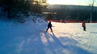 preview picture of video 'Eddie Skiing at Thunder Ridge'