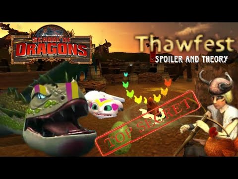 School of Dragons: Thawfest 2023 Spoiler and Theory - Sandbuster ???