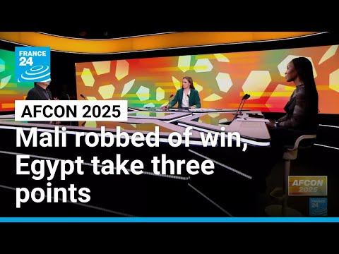 AFCON 2025: Mali robbed of win, Egypt take three points against Zimbabwe • FRANCE 24 English