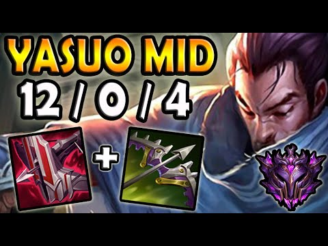 OTP YASUO vs LUCIAN [ MID ] Lol Master Korea 11.4